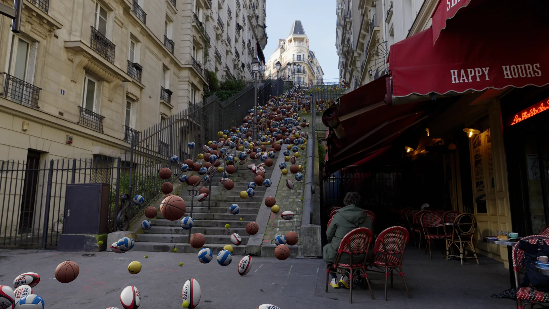 Montmartre — breakdown, étape 5