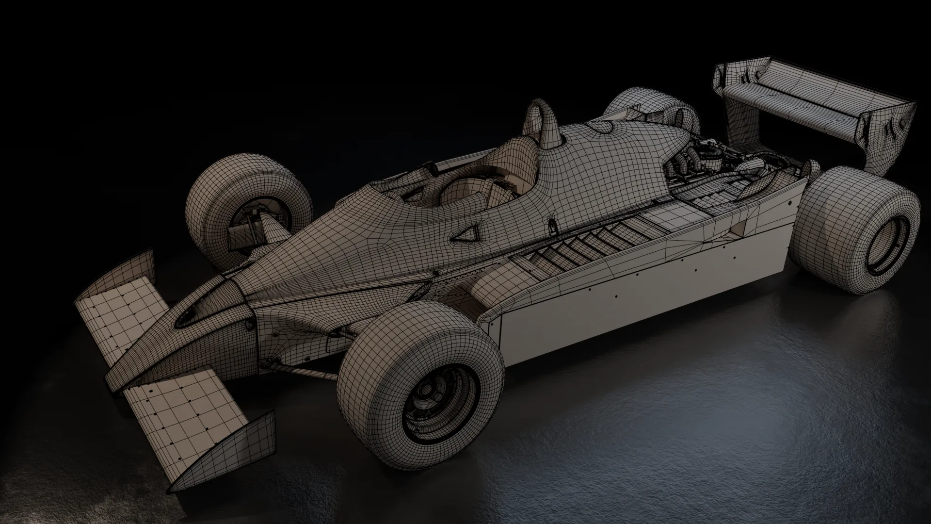 Formule 1 RS-10 — maillage