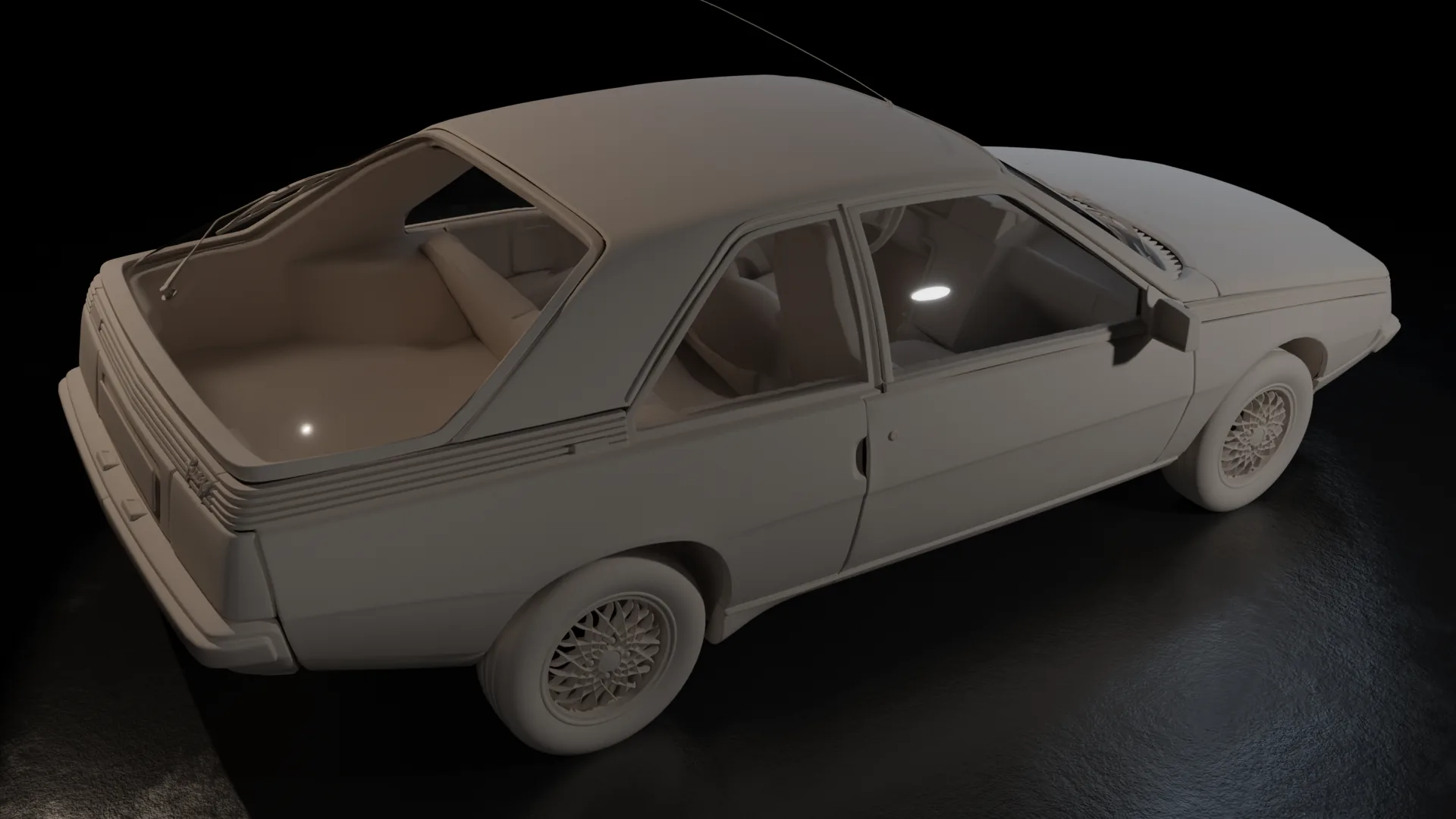 Renault Fuego — vue complémentaire