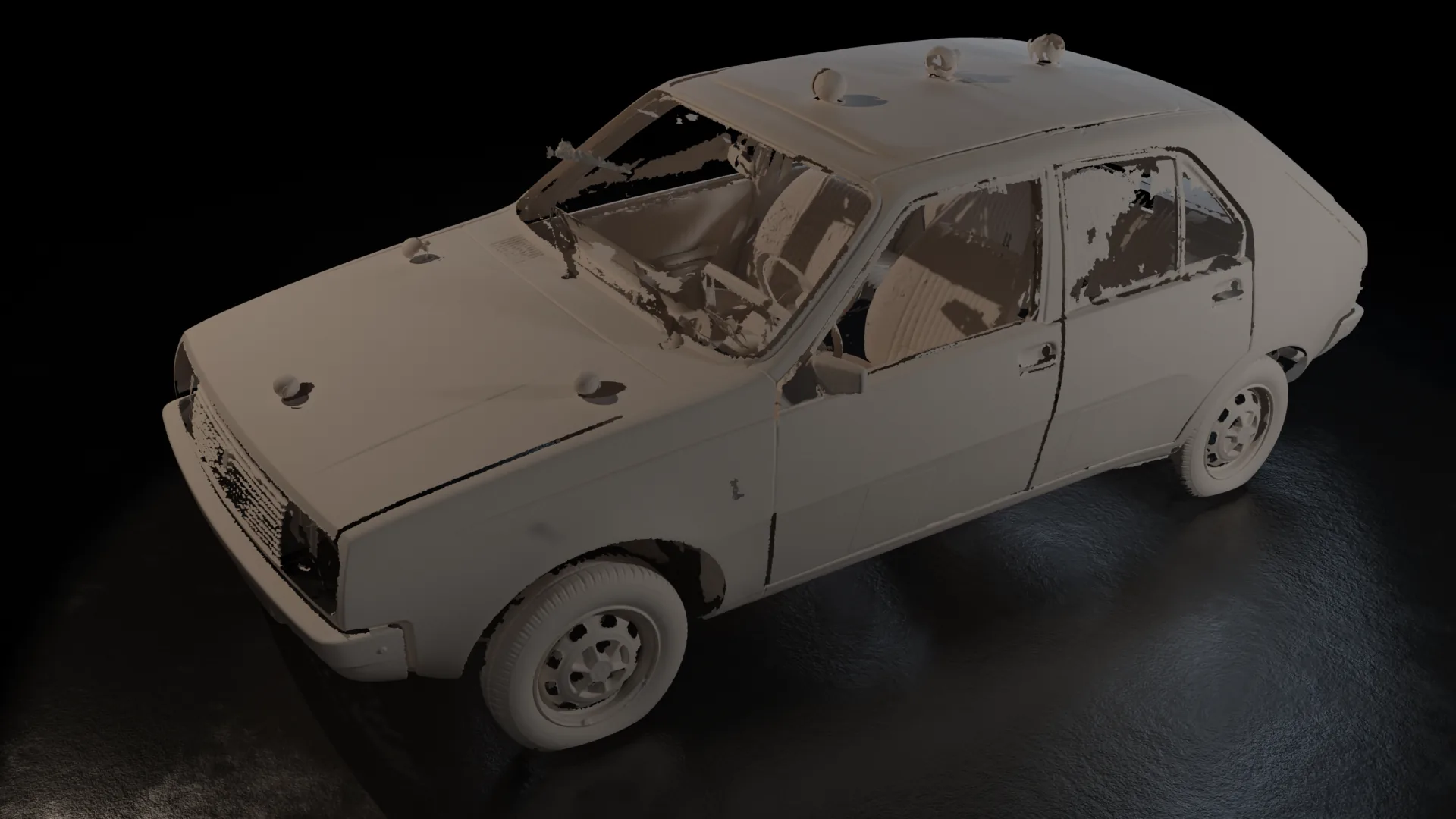 Renault 14 — scan brut d'origine